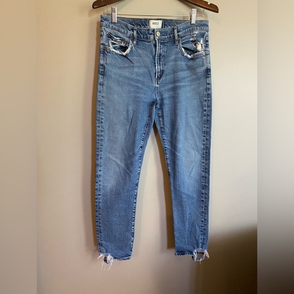 Agolde Jeans “Toni” Straight Leg Size 29 - Picture 4 of 13